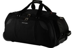 Pierre Cardin Medium Holdall - Black and Grey